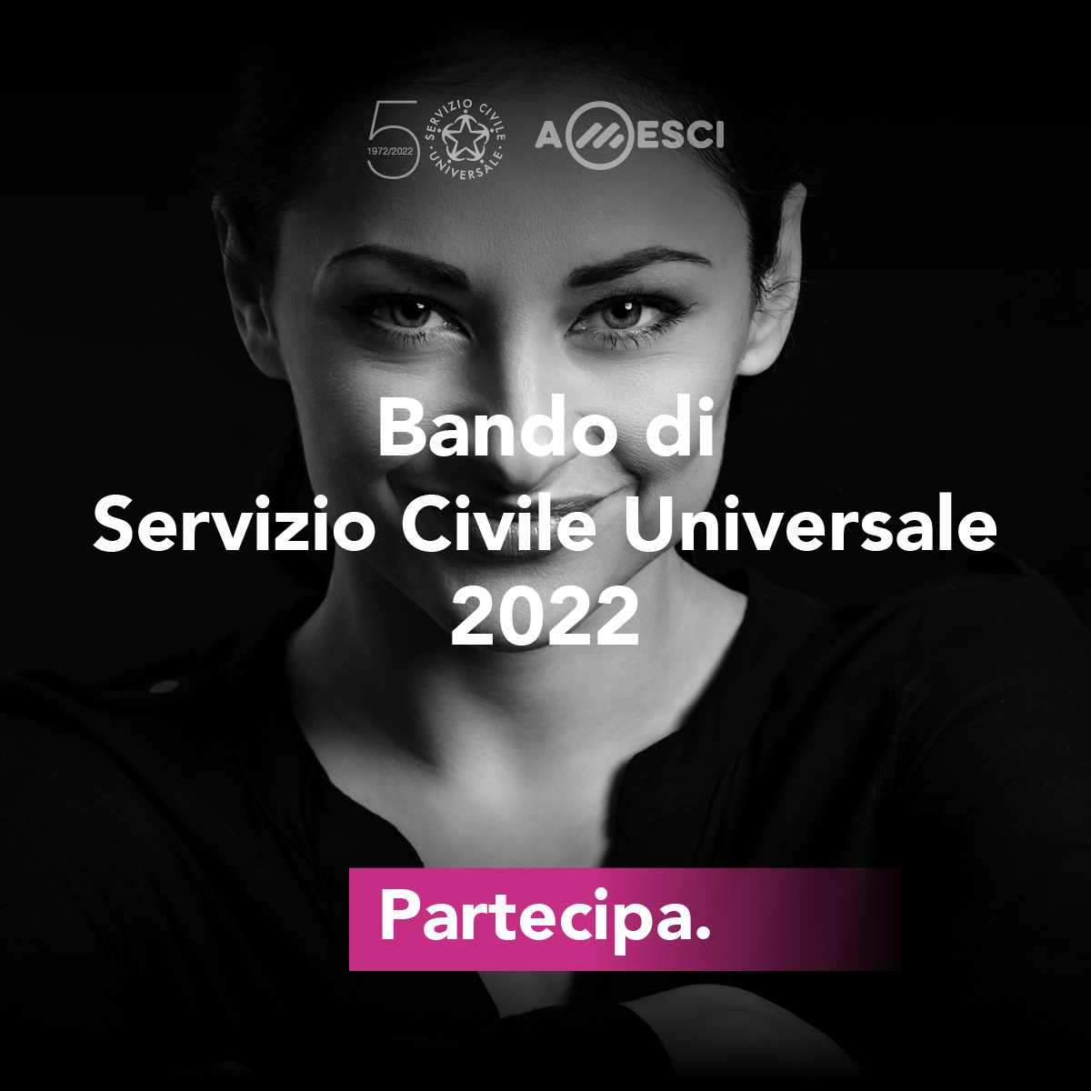 Bando per la selezione di operatori volontari da impiegare in progetti di Servizio Civile Universale